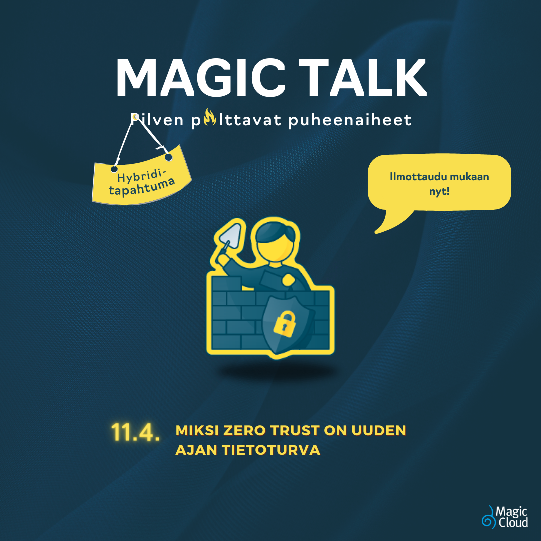 Ilmoittaudu mukaan toiseen Magic Talk -hybriditapahtumaan