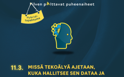 TALLENNE: Missä tekoälyä ajetaan, kuka hallitsee sen dataa ja miten kustannukset hallitaan?