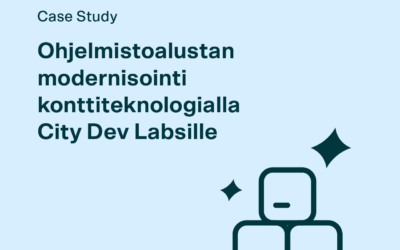 Ohjelmistoalustan modernisointi konttiteknologialla City Dev Labsille